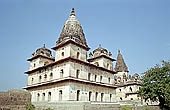 Orchha - Royal Chattris (cenotaphs) 